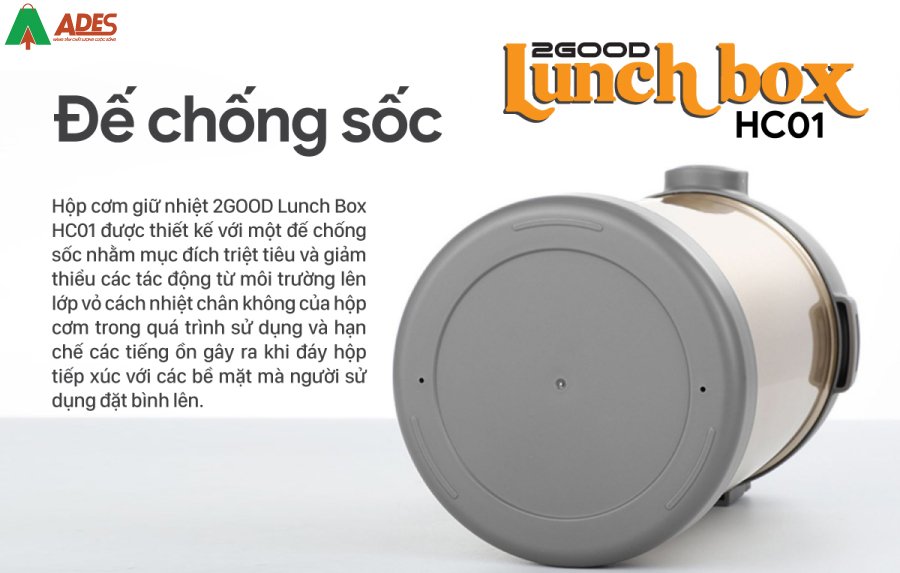 2Good Lunch Box HC01 (2000ml) co de chong soc