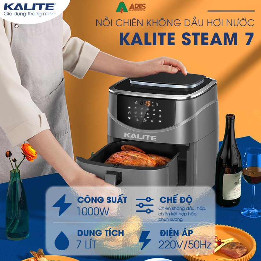Kalite Steam 7 su dung cong nghe chien hoi nuoc thong minh